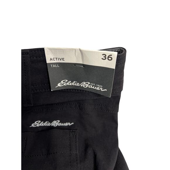 Eddie Bauer First Ascent Cargo Shorts Men"s Tall 36 x 12" Black Nylon - Picture 3 of 6